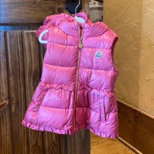 Toddler size 3 Moncler vest